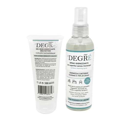gelespray_prodotto Kit Igienizzante Gel e Spray